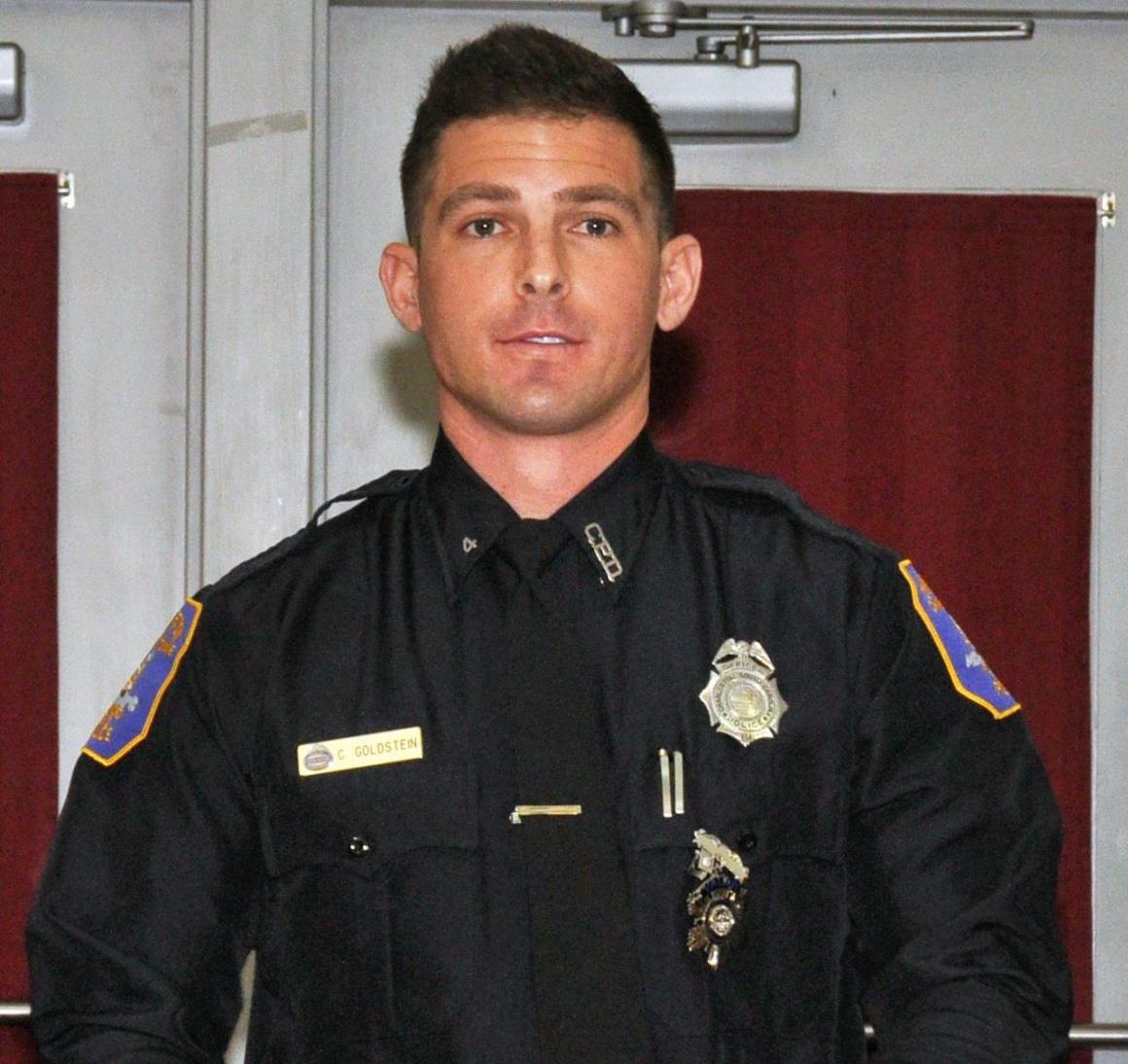 Charleston police officer who was shot pursuing suspect gets a medal (copy)